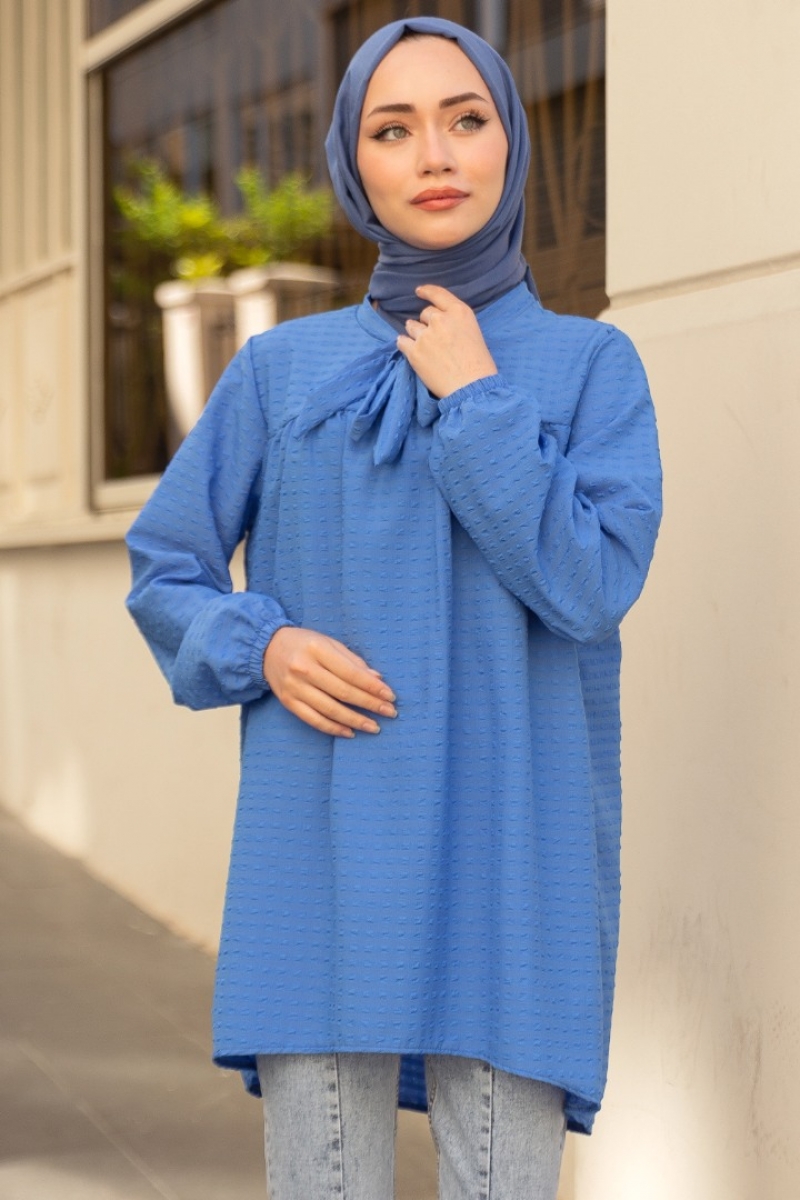 Viona İndigo Tunik