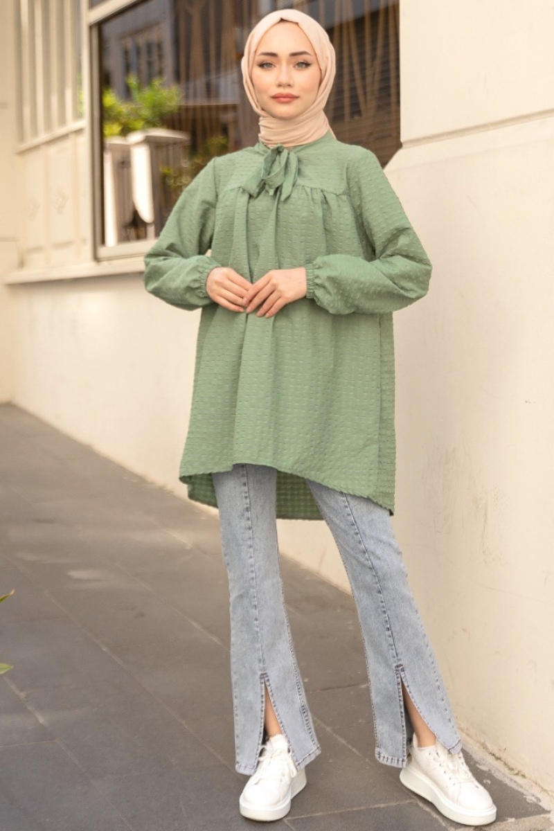 Viona Yeşil Tunik