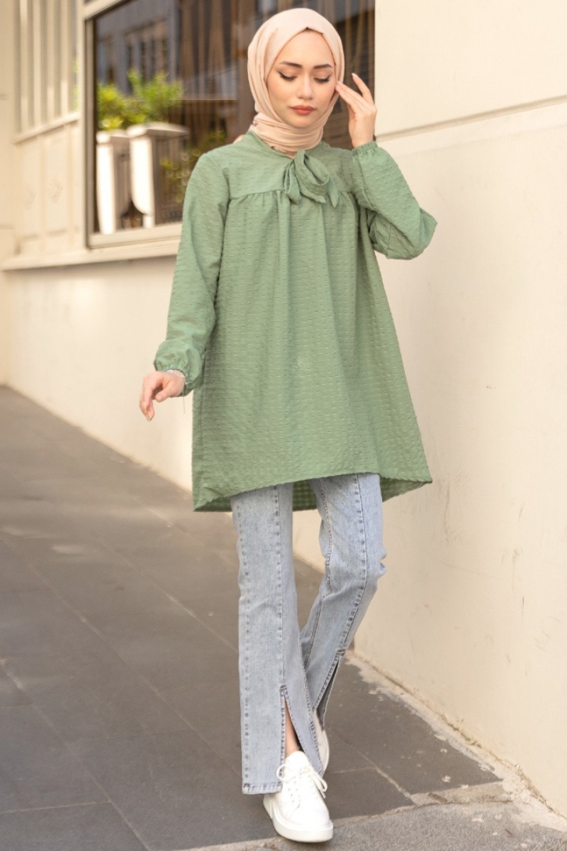 Viona Yeşil Tunik