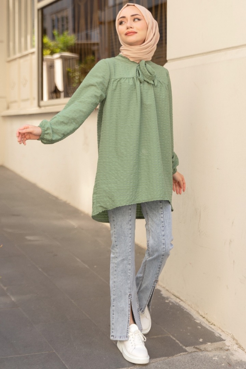 Viona Yeşil Tunik