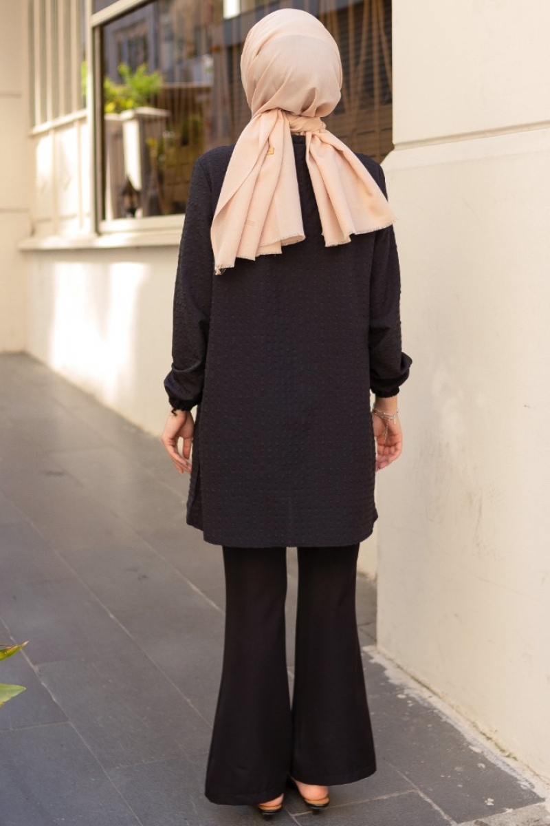 Viona Siyah Tunik