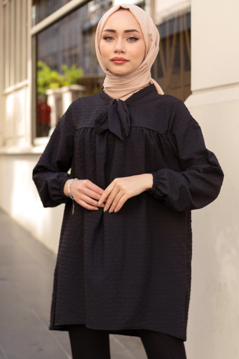 Viona Siyah Tunik