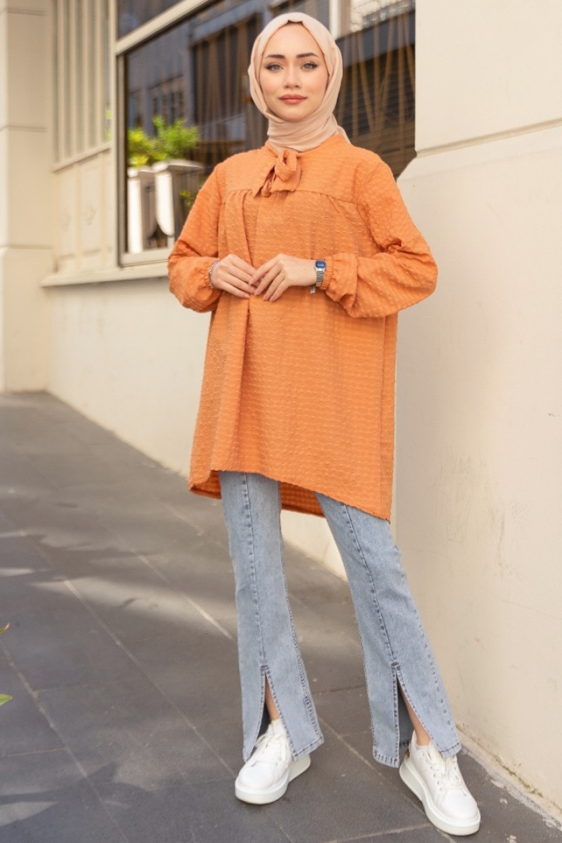 Viona Turuncu Tunik