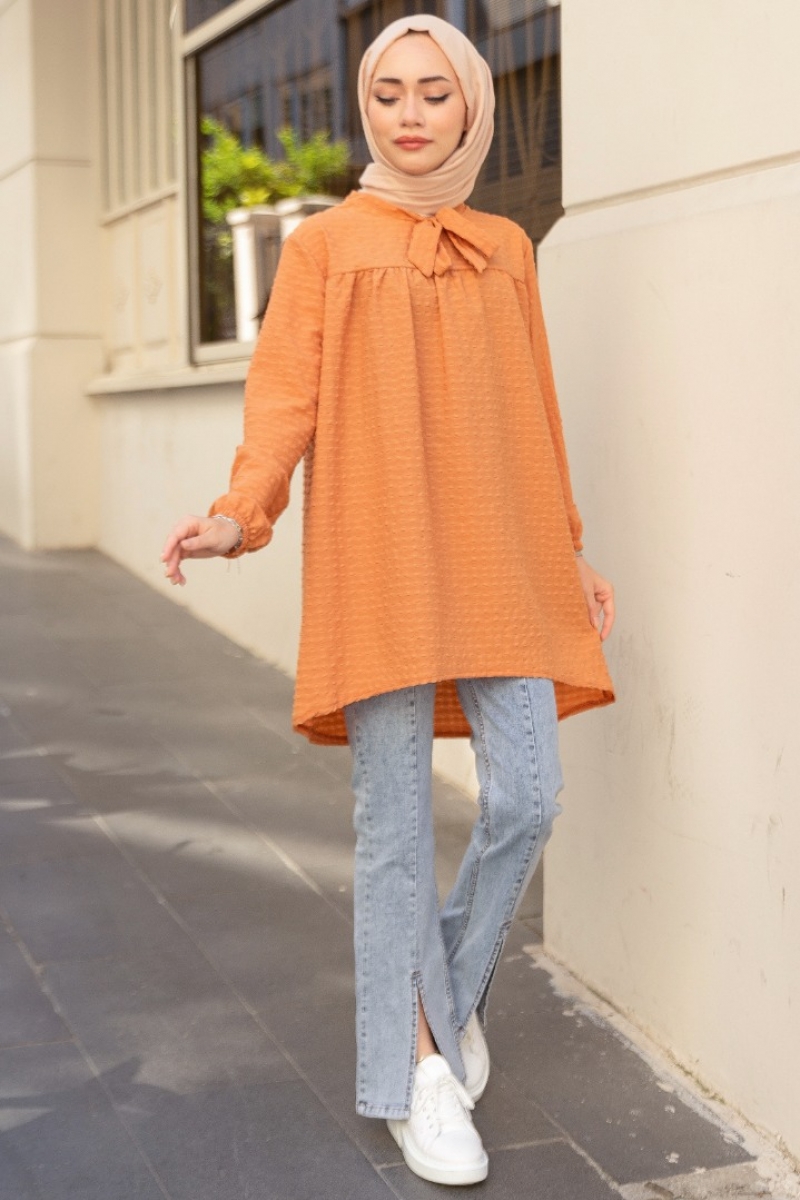 Viona Turuncu Tunik