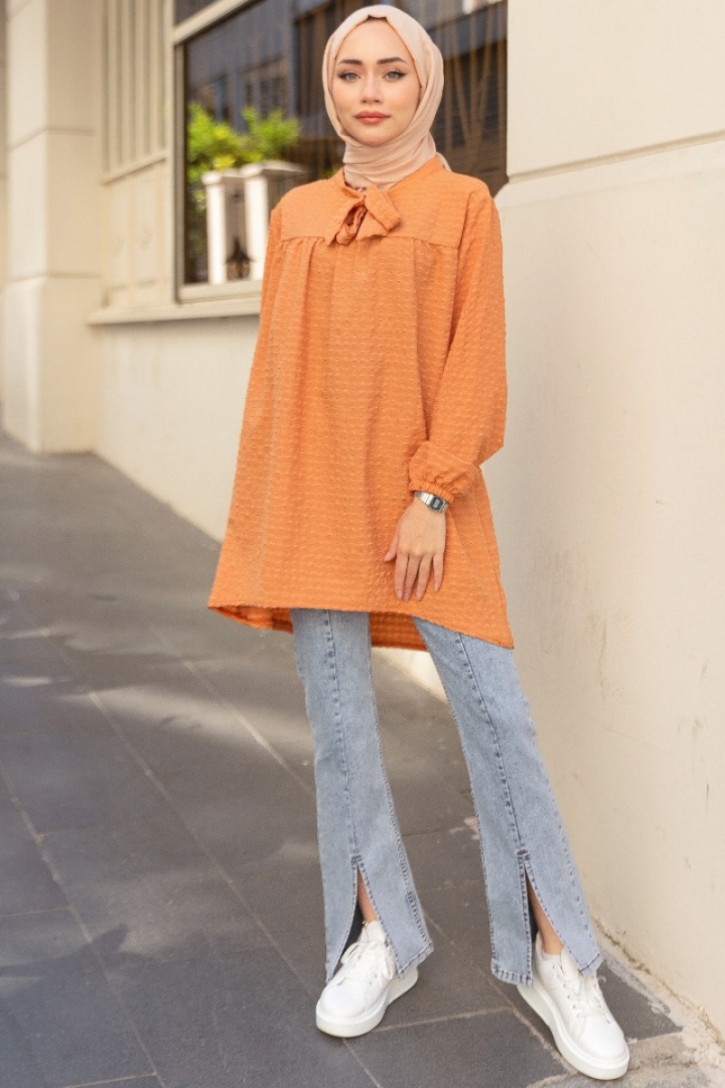Viona Turuncu Tunik