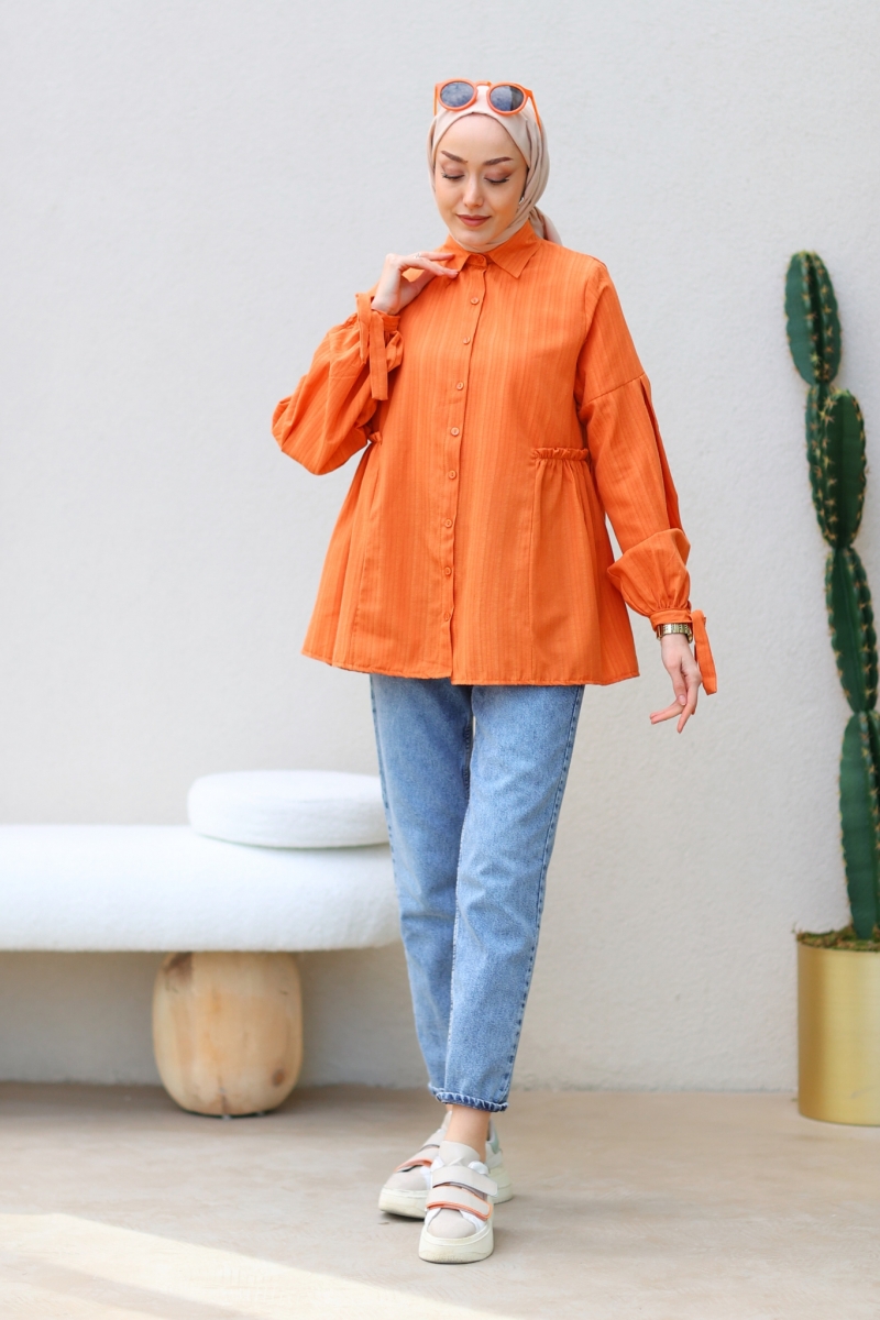 Vitya Turuncu Tunik