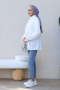 Vitya Beyaz Tunik
