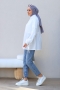 Vitya Beyaz Tunik