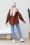 Vitya Kahverengi Tunik