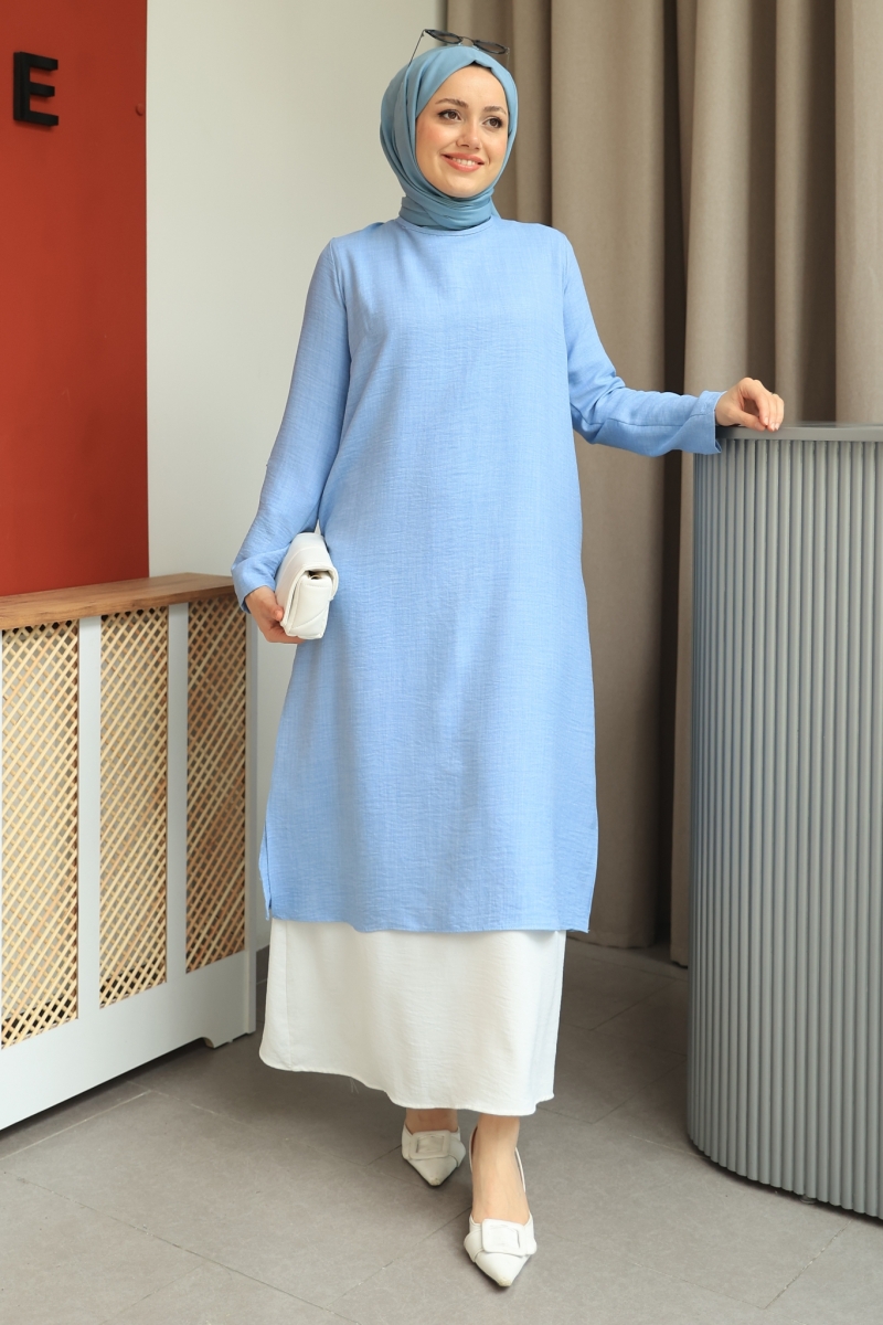 Walery Turkuaz Elbise