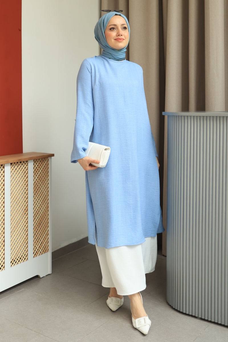 Walery Turkuaz Elbise