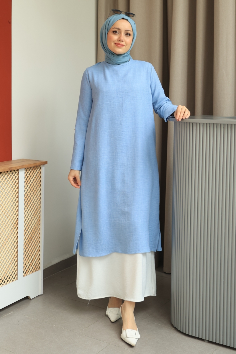 Walery Turkuaz Elbise