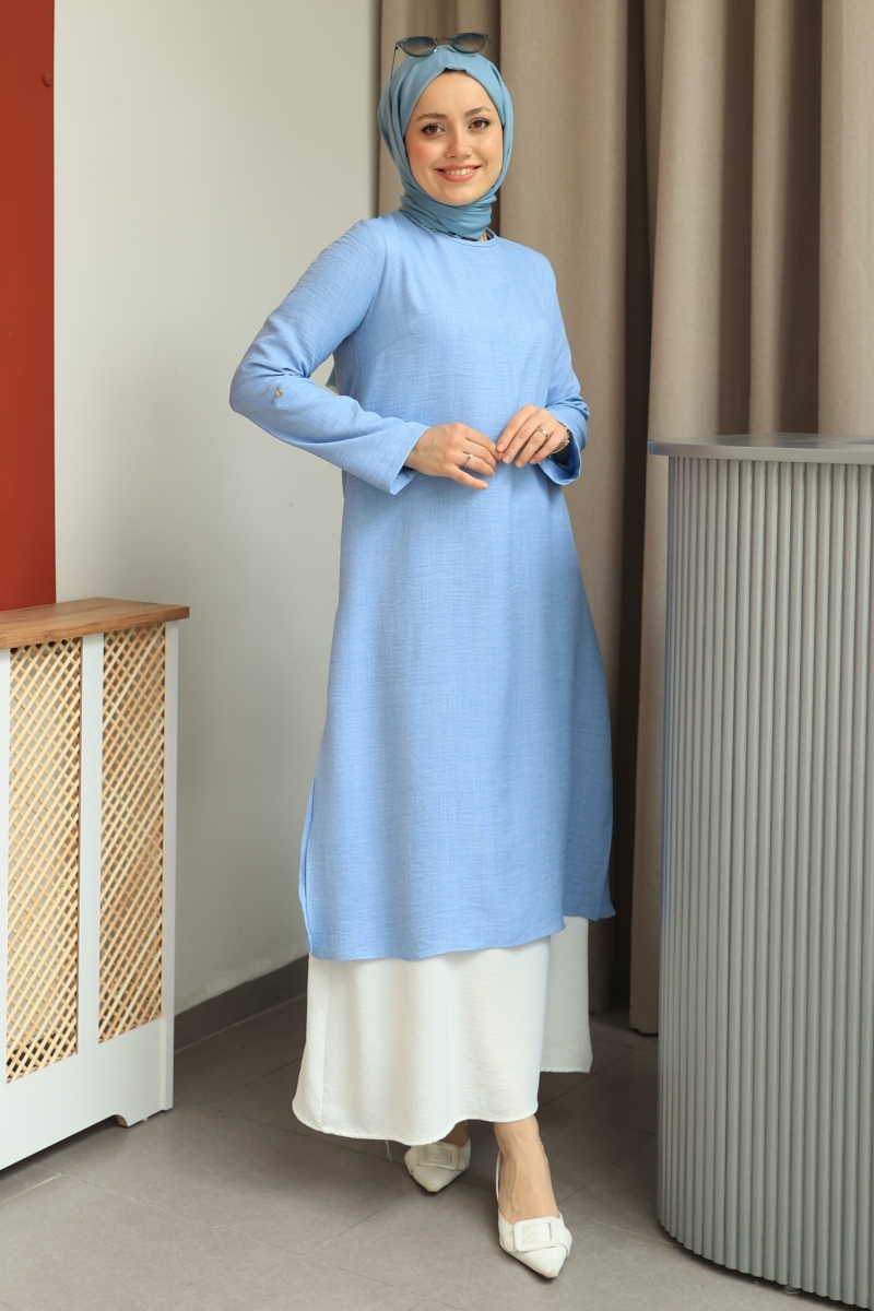 Walery Turkuaz Elbise