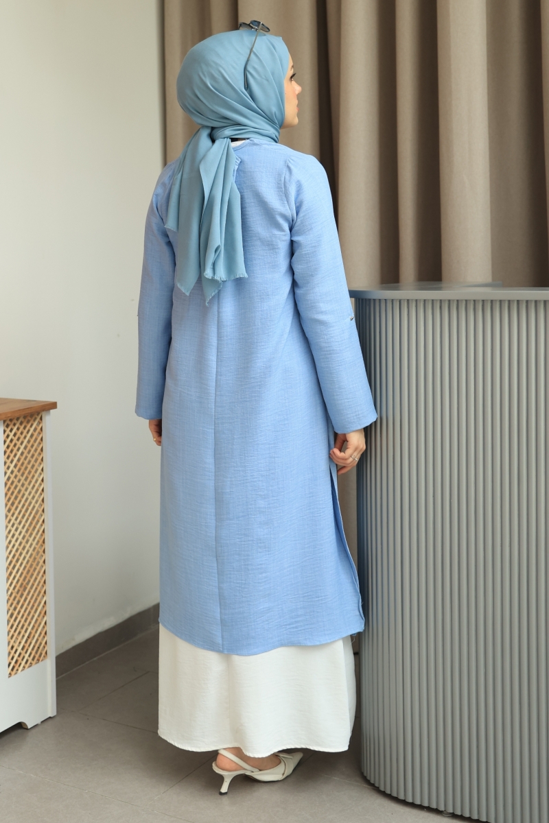 Walery Turkuaz Elbise