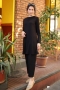 Wendy Siyah Tunik