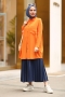 Wrink Turuncu Tunik