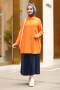 Wrink Turuncu Tunik