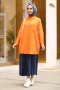 Wrink Turuncu Tunik