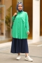Wrink Yeşil Tunik