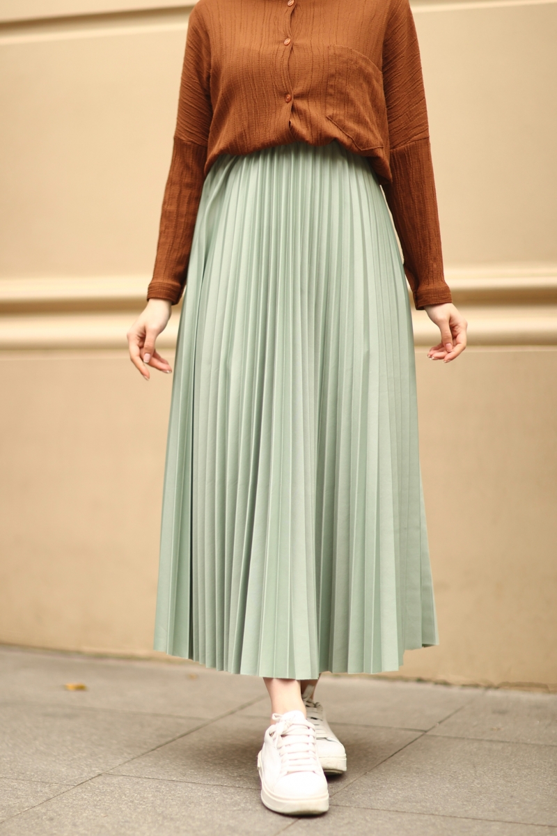 Wrink Kahverengi Tunik