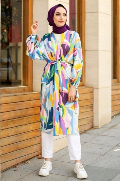 Wualle Mavi Kimono