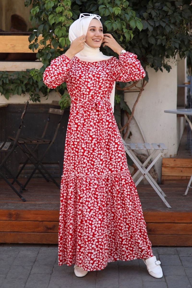 Yasemin Kırmızı Elbise