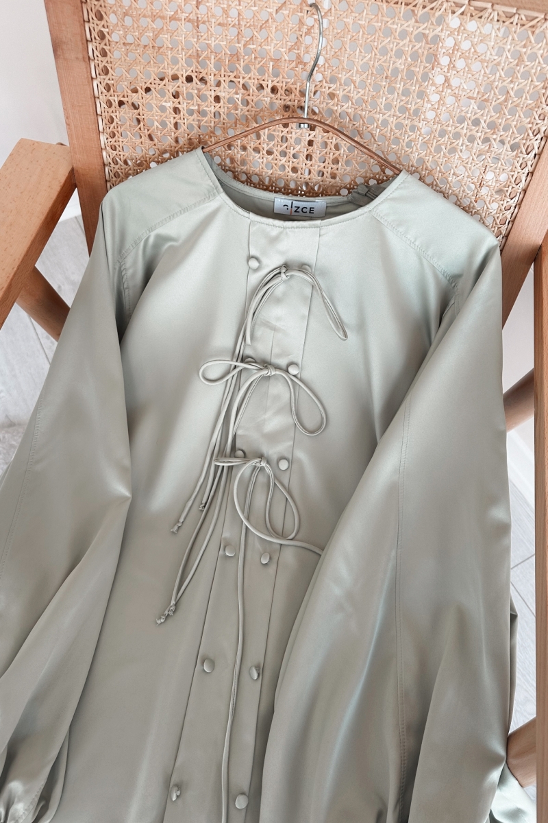 Yelena Mint Yeşili Tunik