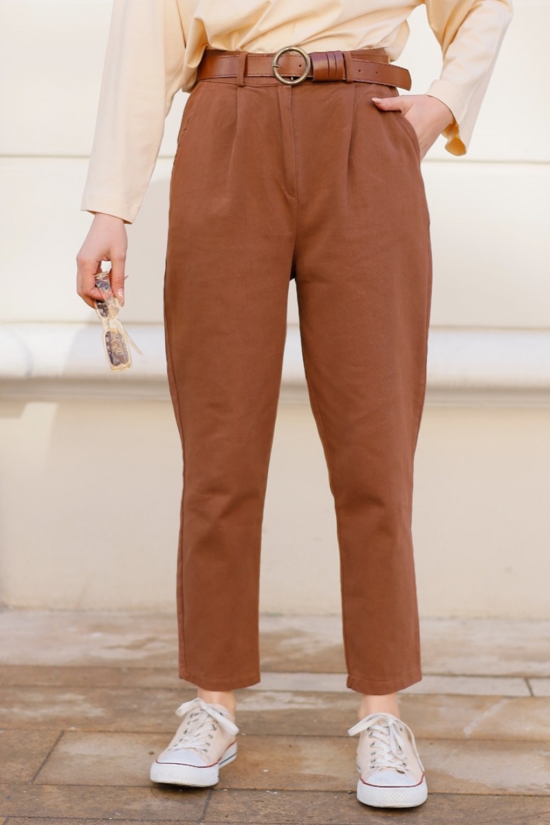 Yuana Kahverengi Pantolon