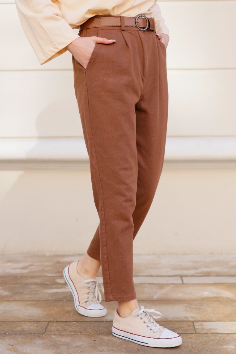 Yuana Kahverengi Pantolon