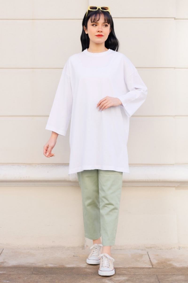 Yuana Mint Yeşili Pantolon