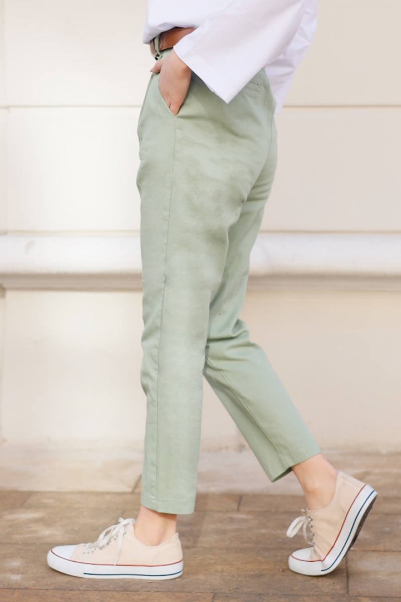 Yuana Mint Yeşili Pantolon