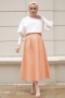 Yulina Turuncu Etek