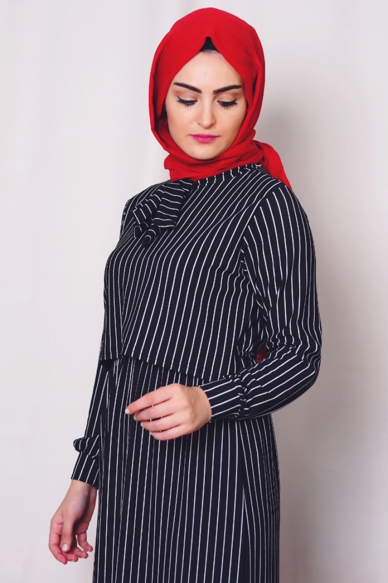 Siyah Yüsra Elbise