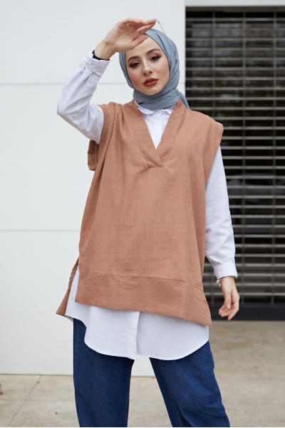 Yıldız Camel Süveter