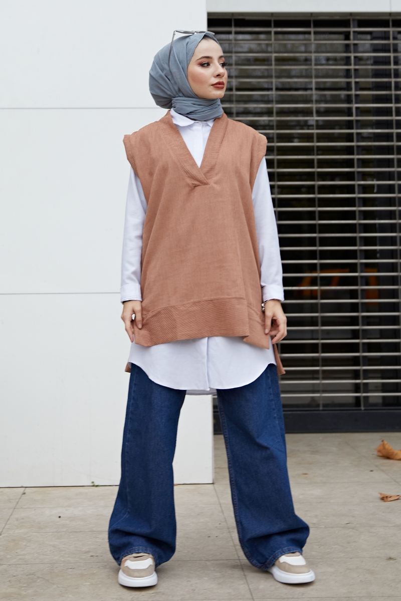 Yıldız Camel Süveter