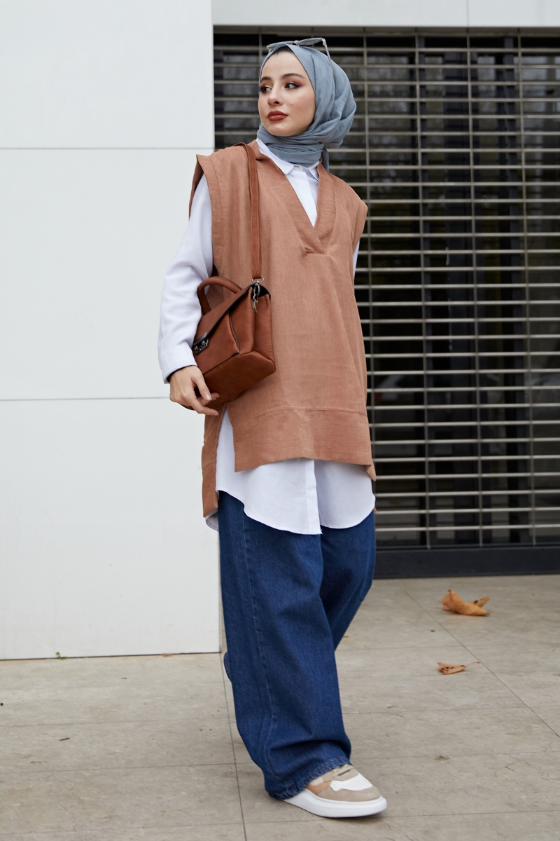 Yıldız Camel Süveter