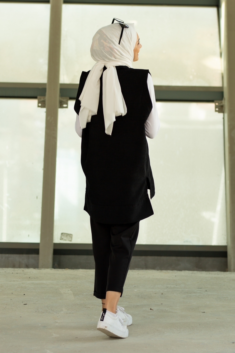 Yıldız Siyah Süveter