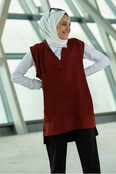 Yıldız Kiremit Süveter