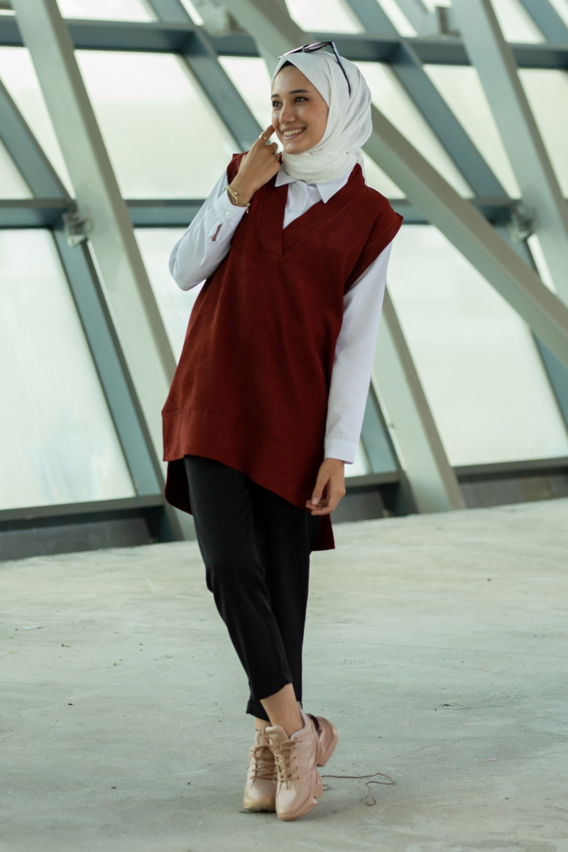 Yıldız Kiremit Süveter