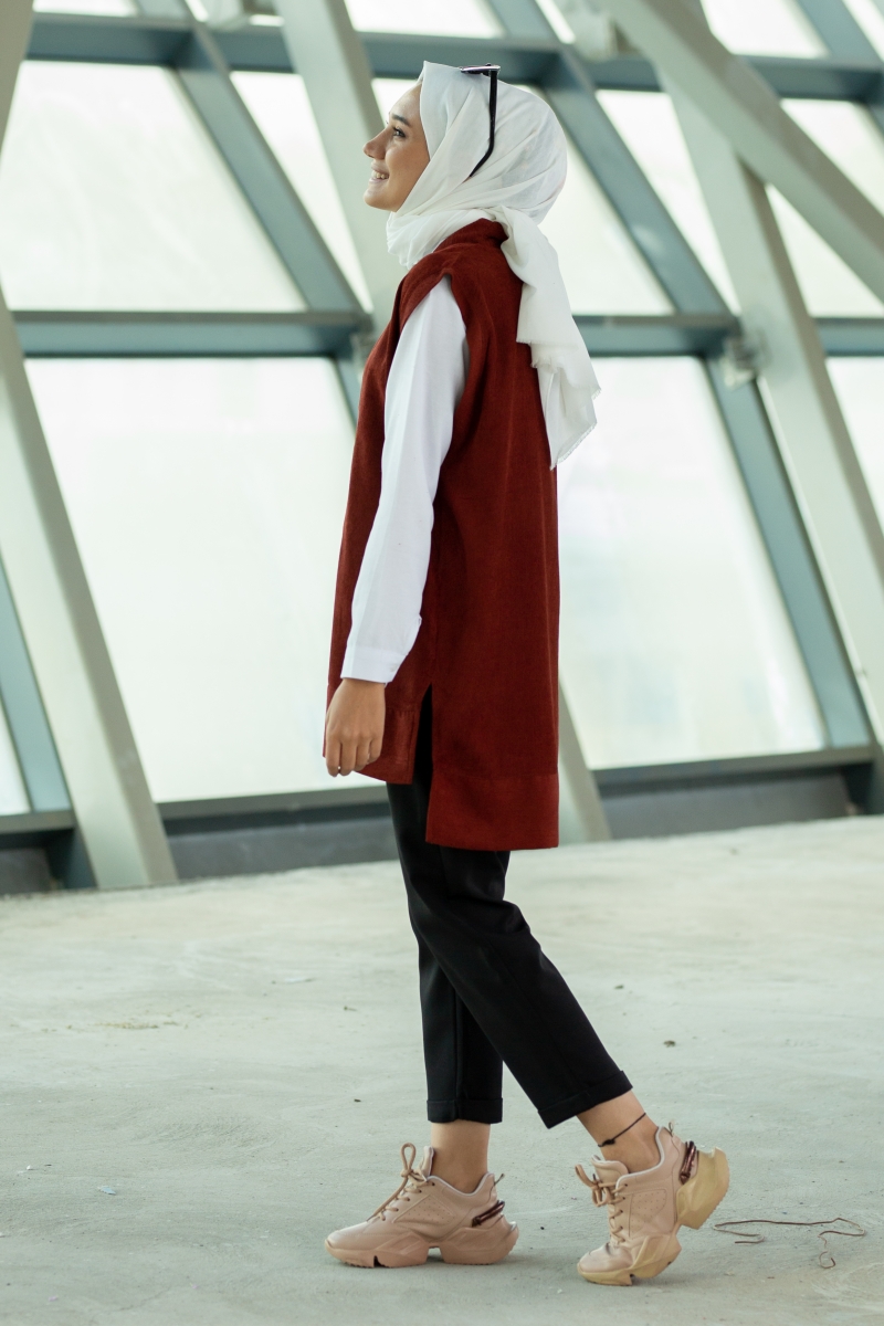 Yıldız Kiremit Süveter