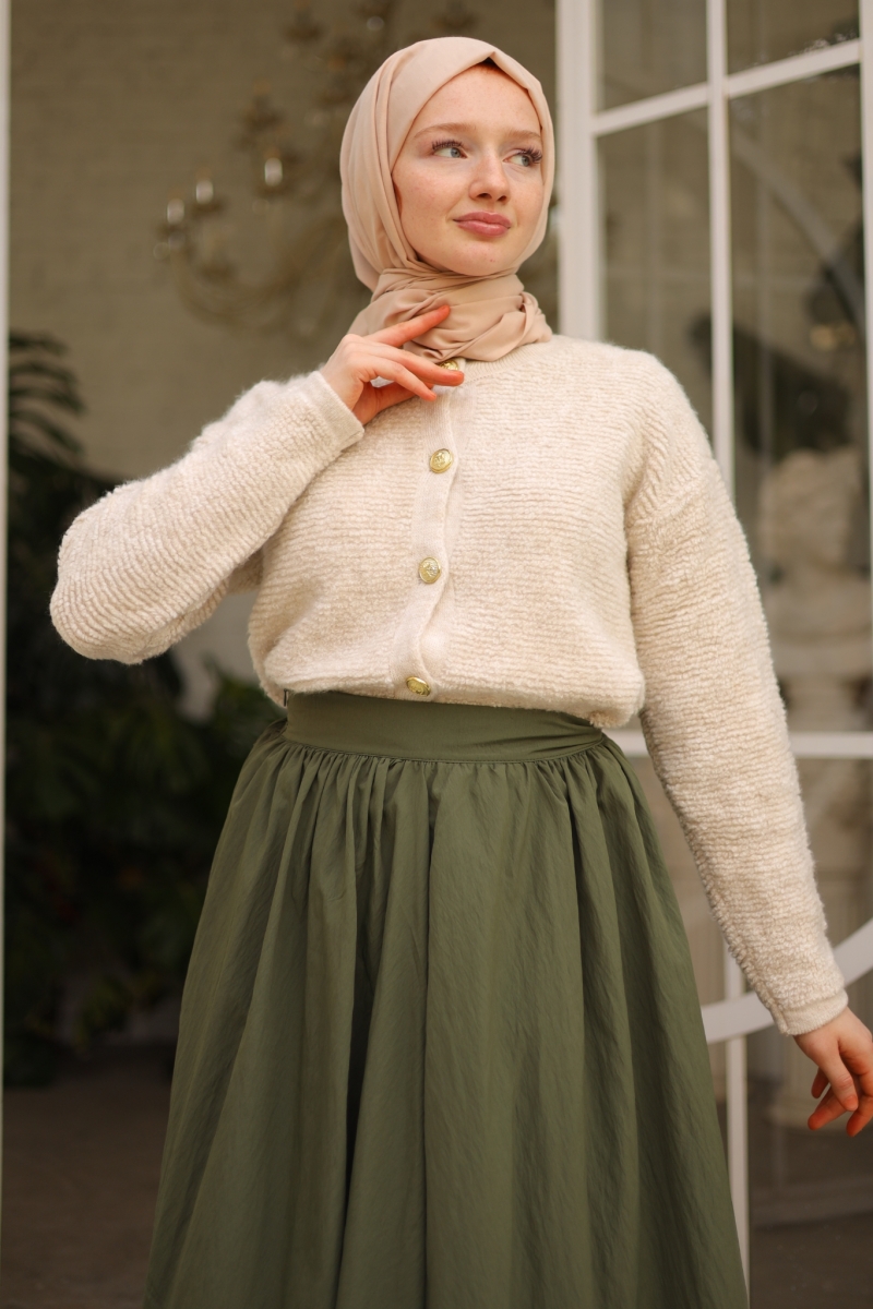 Zaria Bej Triko Hırka