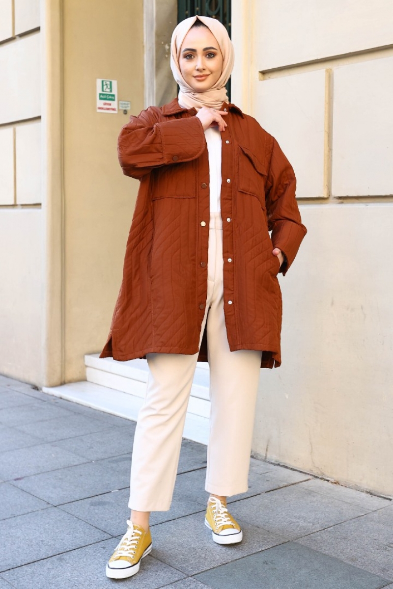 Allen Kahverengi Kap