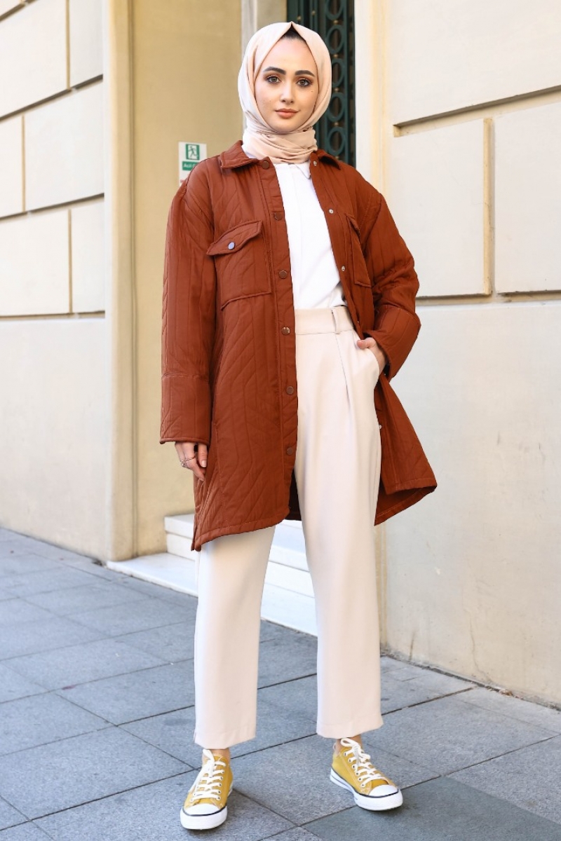 Allen Kahverengi Kap