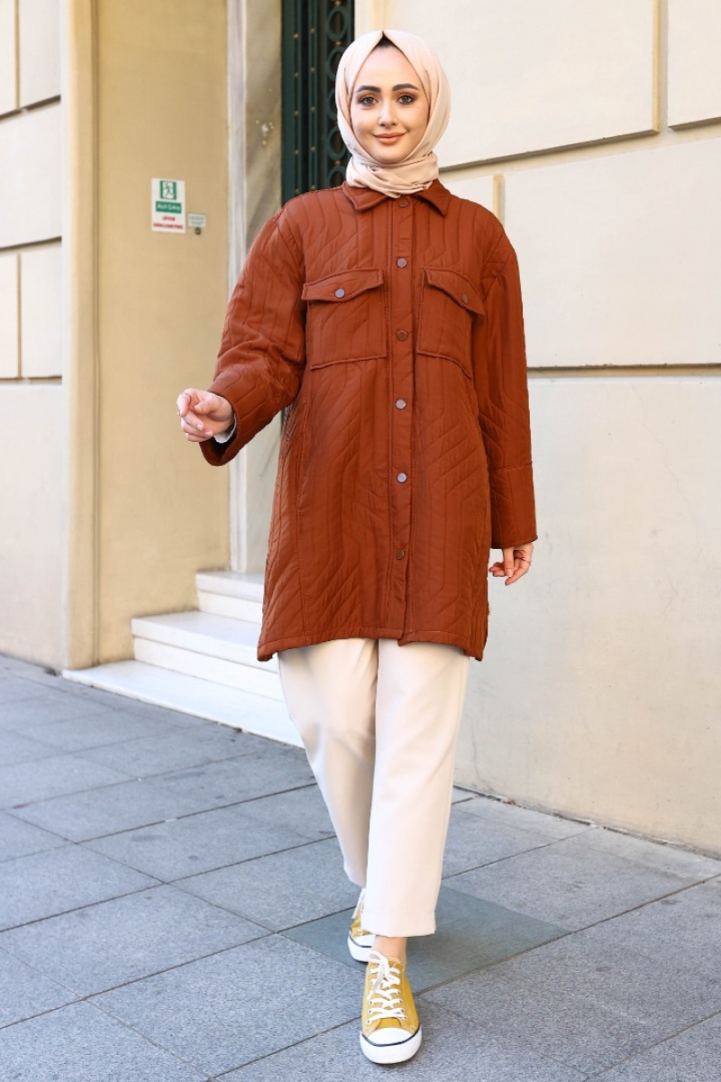 Allen Kahverengi Kap