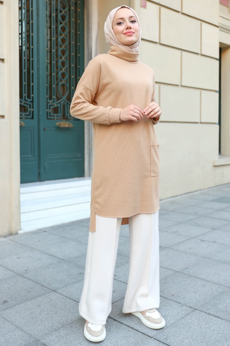 Amanda Camel Tunik