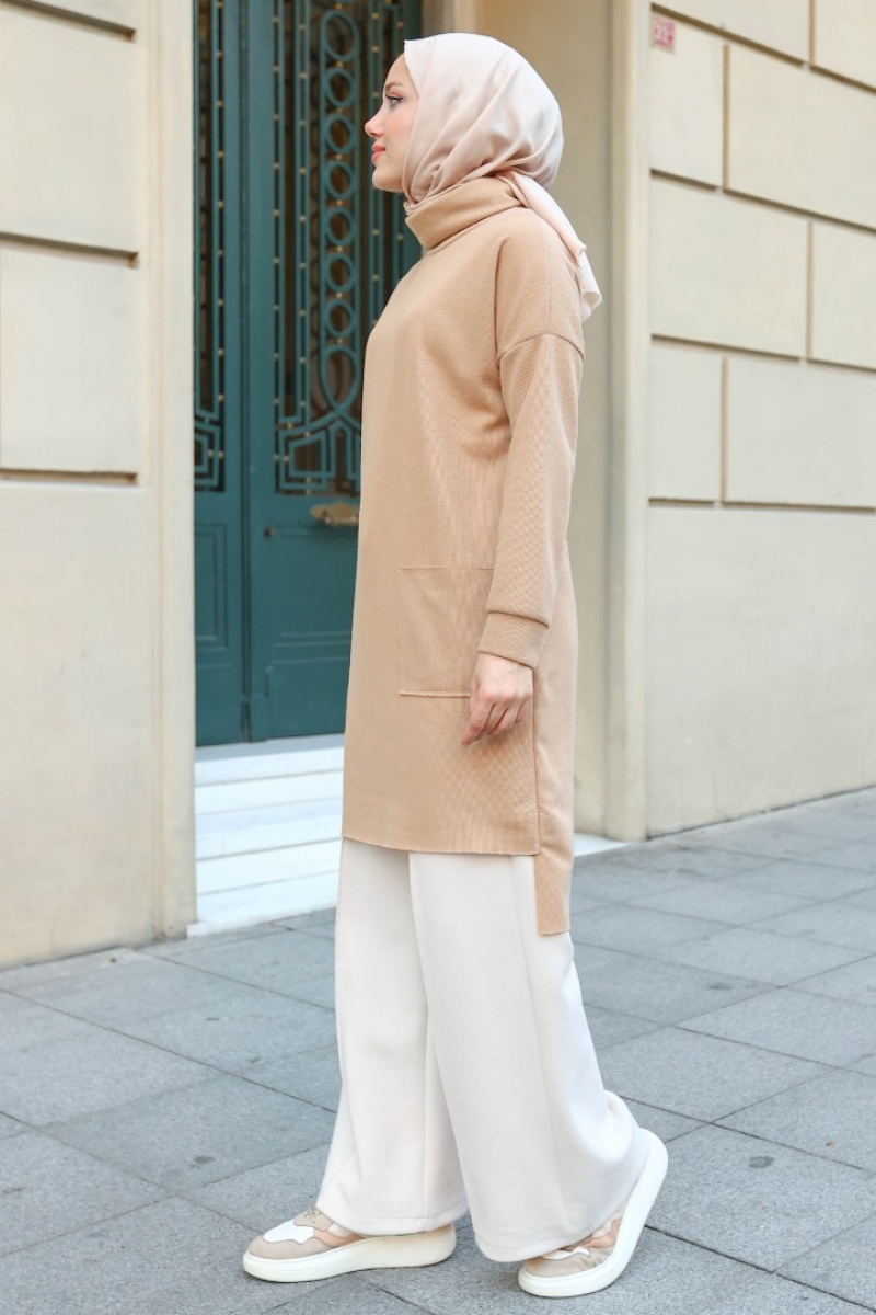 Amanda Camel Tunik