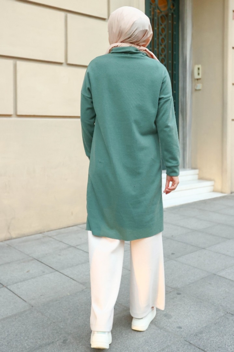 Amanda Yeşil Tunik