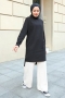 Amanda Siyah Tunik