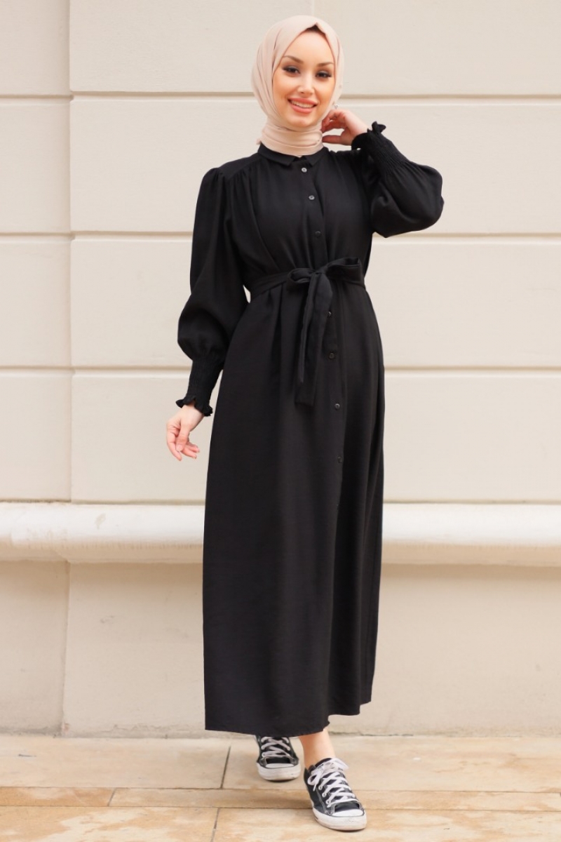 Anita Siyah Elbise