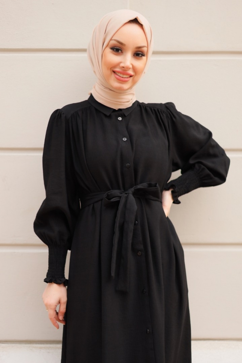 Anita Siyah Elbise